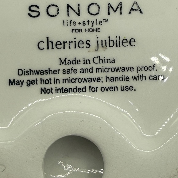 Vintage Sonoma Home Cherries Jubilee Set 6 Red Cherry Pedestal Stem Dessert Cups - Picture 6 of 12